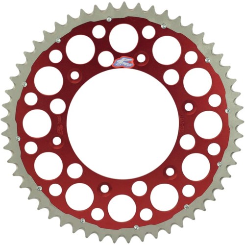 Renthal Twinring Rear Sprocket - 50-Tooth - Red | 1540-520-50GPRD