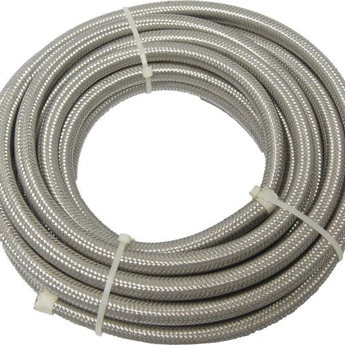 HardDrive Stainless Steel Braided Oil/Fuel Line, 3/8in. - Length 25ft. | 70-095S