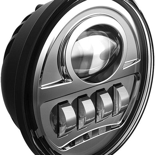 PathFinder 4.5in. Modern LED Passing Lamps Kit, Chrome | HDPL4C