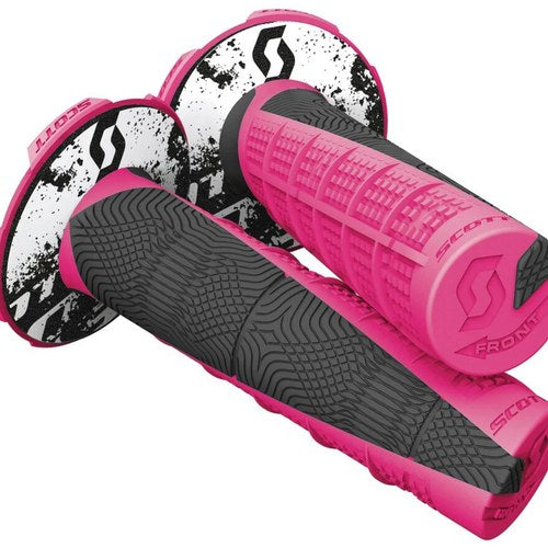 Scott Usa Deuce II MX/ATV Grips, Pink/Black | 219627-1665