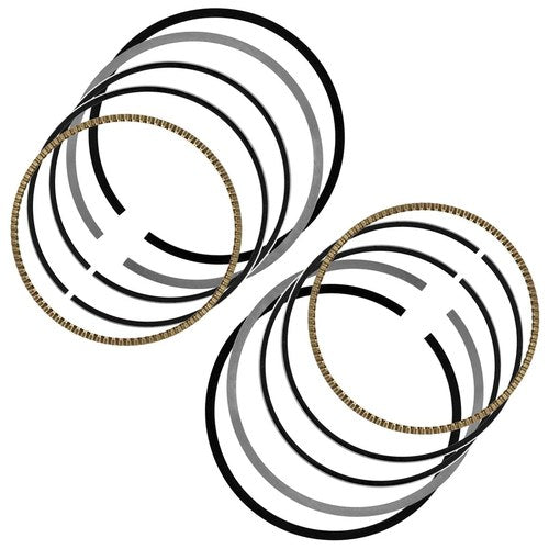 2x Piston Ring Set For Kawasaki 13008-0047 Motorcycle New