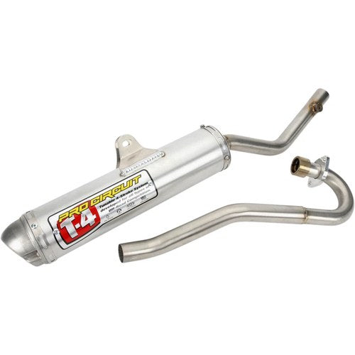 Pro Circuit T-4 Full Exhaust System (Aluminum; Brushed) 4H06150