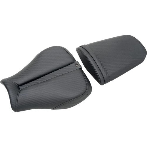 Saddlemen Gel-Channel Track-CF Sport Seat - CBR600RR (Black) 0810-H011