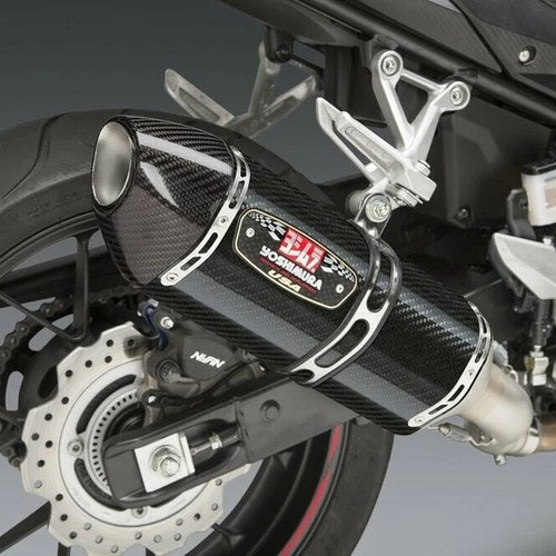 Yoshimura R-77 Street Series Slip-On, Carbon Fiber Muffler | 12553B0220