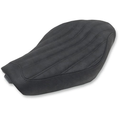 Saddlemen Knuckle Solo Seat - Ribbed (Black) 807-03-0023