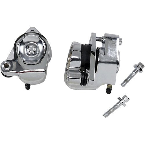 Drag Specialties Front Brake Caliper - Chrome - Dual Kit | 148120-BX-LB2