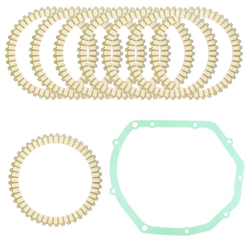 Clutch Friction Plates and Gasket for Suzuki GSX-R750 GSXR750 1988 1989