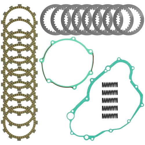 Clutch Friction Steel Plates Springs Gasket Kit for Yamaha YZ250F 2001-2007