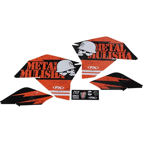 Factory Effex Metal Mulisha Graphic Kit - KTM | 23-11524
