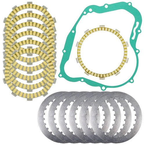 Clutch Friction w/ Steel Plates & Gasket Kit for Suzuki DR-Z250 DRZ250 2001-2007