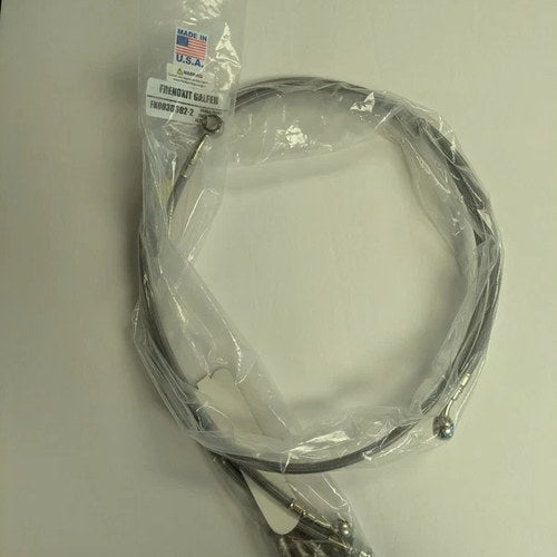 Honda 1983 GL 1100 Goldwing Non ABS Gbrakes Stainless Steel Front Brake Line Kit