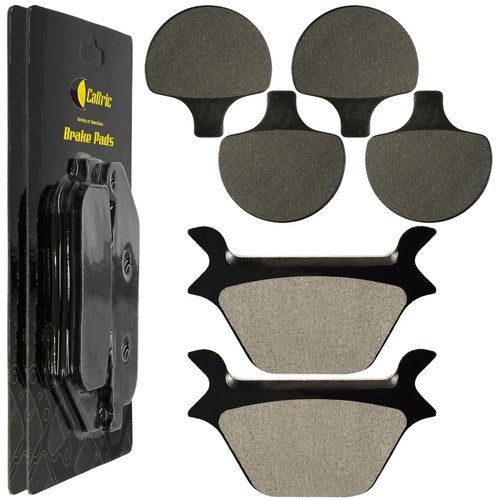 for Harley Davidson Fxlr Low Rider Custom 1988-1994 Front & Rear Brake Pads