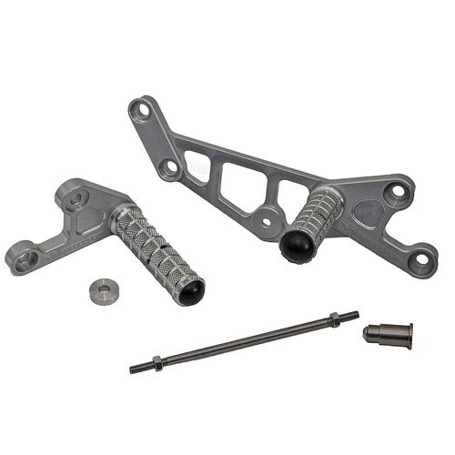 Kawasaki 1994-2009 EX 500 Woodcraft Racing Rearsets / Footpegs - Standard Kit