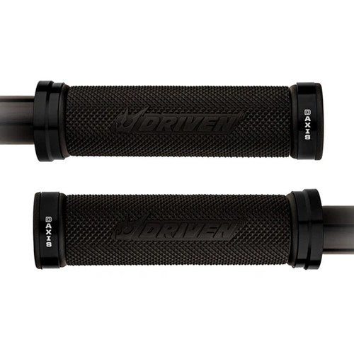 Driven Universal D-AXIS Anodized Alloy Grips Will Fit Standard 7/8" Bars Black