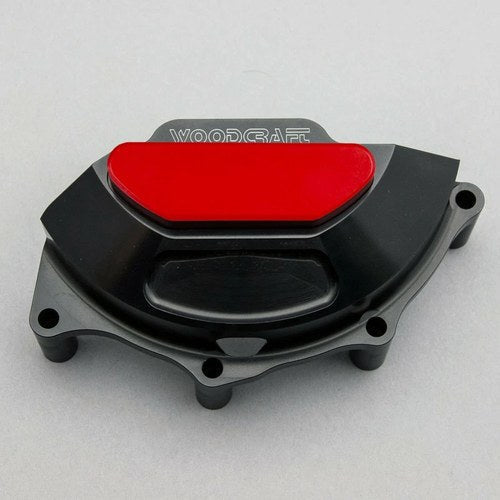 Ducati 2018-24 Panigale V4 R S Woodcraft Lhs Stator Cover Protector - Red Plate