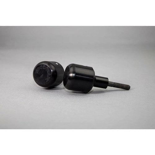 BMW 2020-2024 S1000RR Woodcraft Racing Frame Slider Kit - Short Black Pucks