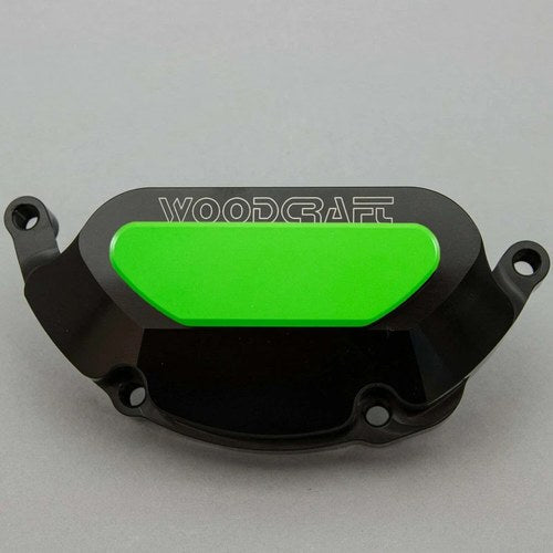 Suzuki 2006-25 Gsxr 600 750 Woodcraft Stator Cover Engine Protector -GREEN Plate