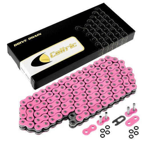 Pink O-Ring Drive Chain for Yamaha YZ250F 2001 2002 2003 2004 2005 2006 07 2008