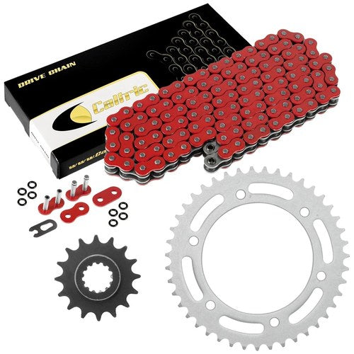 Red O-Ring Drive Chain & Sprockets Kit for Honda CBR600RR 2003 2004 2005 06