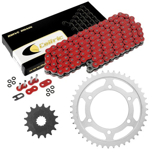 Red O-Ring Drive Chain & Sprockets Kit for Suzuki GSX-R600 GSXR600 2011-2016