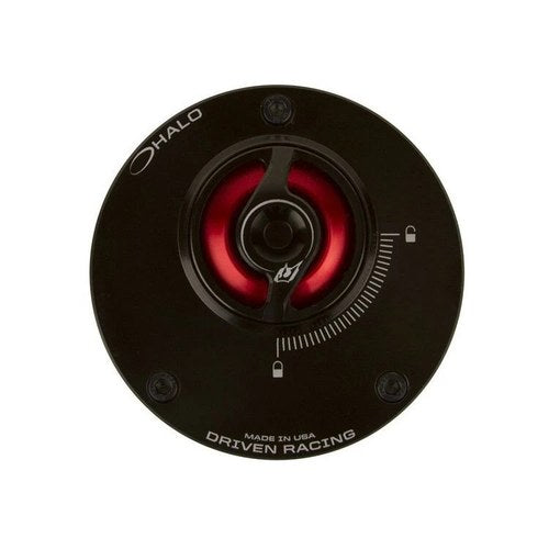 Driven Racing Halo Fuel Base & Cap Ducati Scrambler 1100 2020-23 Red Gas Cap