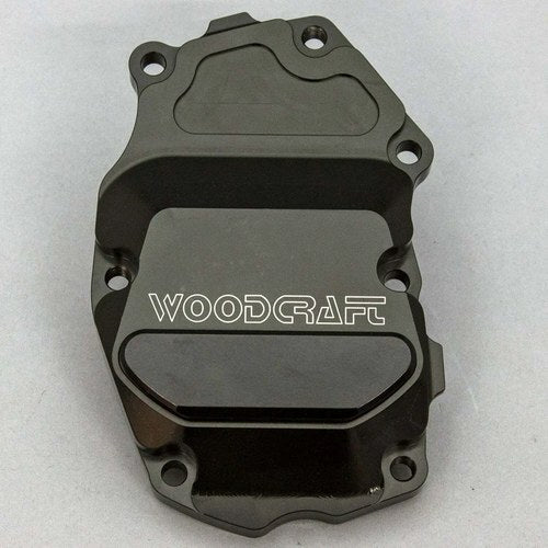 Triumph 2020-2025 Daytona 765 MOTO2 Woodcraft Crank / Ignition Cover - Black