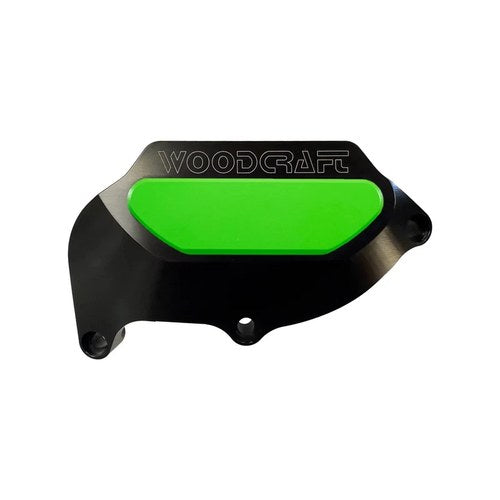 Aprilia 2021-2024 Tuono V4R Woodcraft Racing Stator Cover Protector -GREEN Plate