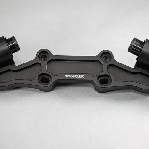 Kawasaki 2006-2011 Ninja 650R Woodcraft Clipon Adapter Plate - 35mm