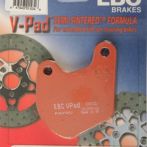 Ebc Semi-Sintered V Brake Pads FA72V
