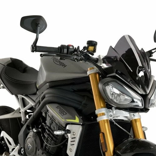 Triumph Speed Triple 1200 RS 2021-2023 Puig Windscreen New Gen Sport Dark Smoke