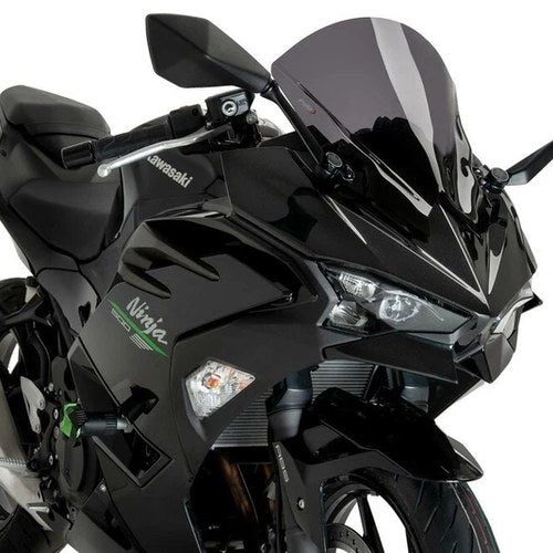 Puig Z-RACING Windscreen Dark Smoke Kawasaki Ninja 500 2024-2025