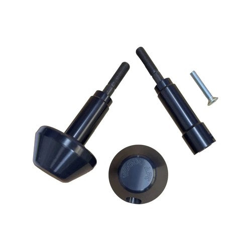 Suzuki 2023-2026 GSX-8S Woodcraft Racing Frame Slider Kit - Domed Pucks