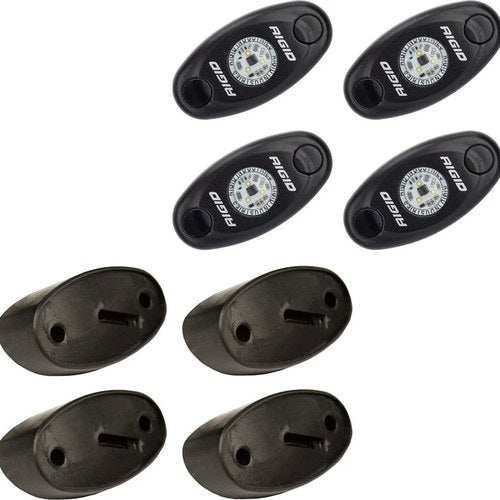 Rigid Industries LED Rock Light Kit PN: 400203 - 4 Lights - Cool White