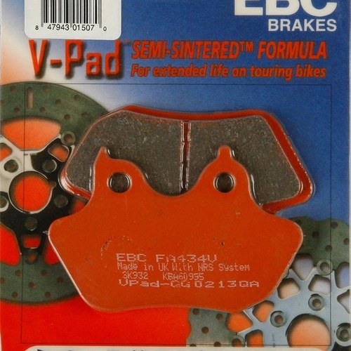 Ebc Semi-Sintered V Brake Pads FA434V