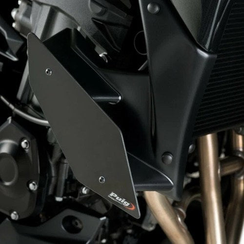Puig Downforce Side Spoilers Black Kawasaki 2017-2022 Z900