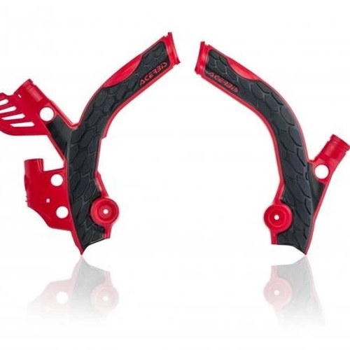 Acerbis X-Grip Frame Guards Red/Black Beta 250 RR/300 RR/350 RR/498 RR