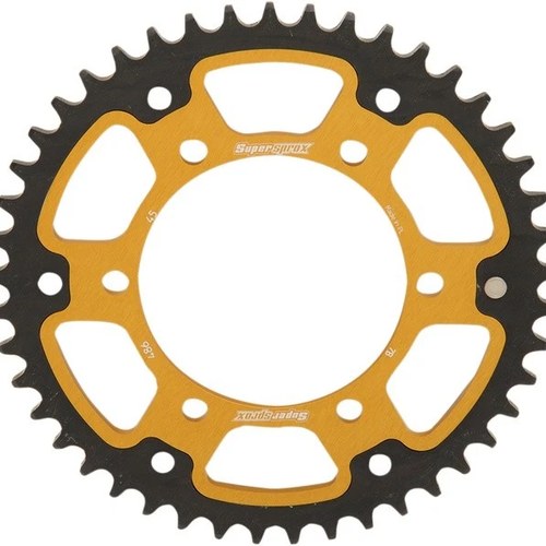 Supersprox Stealth Rear Sprocket 520 45T Gold #RST-486-45-GLD
