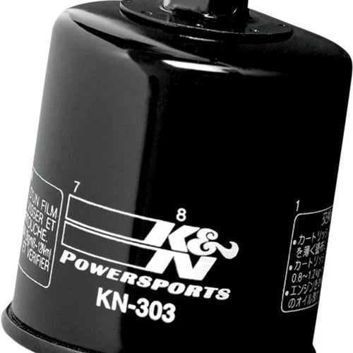 K&N Engineering Oil Filter KN-303 for Kawasaki/Honda/Yamaha/Victory