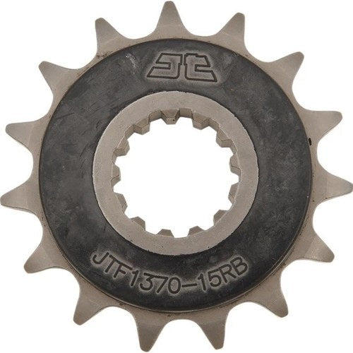 JT Rubber Cushioned Front Sprocket 525 15T #JTF1370.15RB for Honda