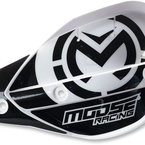 Moose ProBend Handguards without Handlebar Clamps White
