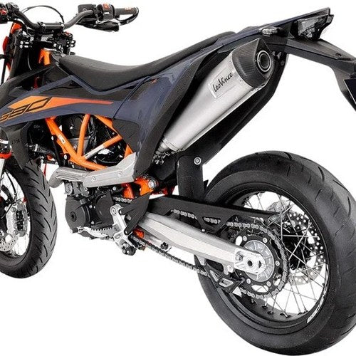 Leo Vince LV One Evo Slip-On Muffler Stainless Steel/Carbon Fiber #14363E KTM