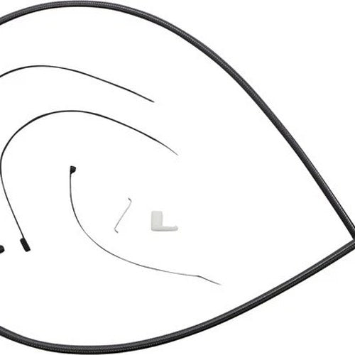 Magnum Alternate Length Black Pearl Quick Connect Clutch Cable 50" #423416HE