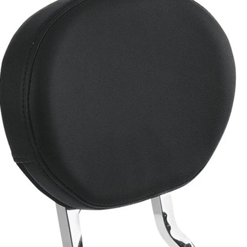 Drag Specialties Smooth Oval Pad for Square Sissy Bars Black