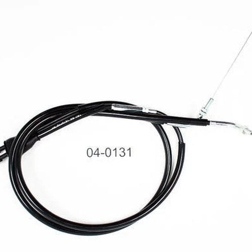 Motion Pro Push/Pull Throttle Cable Set Black #04-0131 for Suzuki DR350SE/DR250S