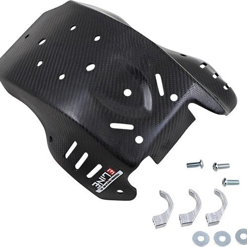 Moose Carbon Fiber Skid Plate Husqvarna FE 350 2020-2022