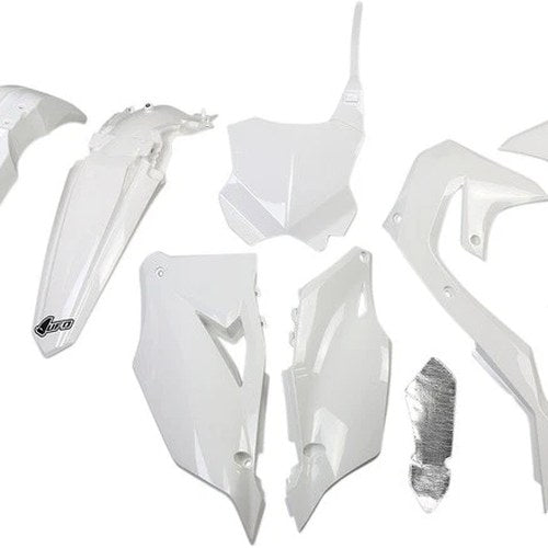 UFO Plastics Kit White #KAKIT227047 for Kawasaki