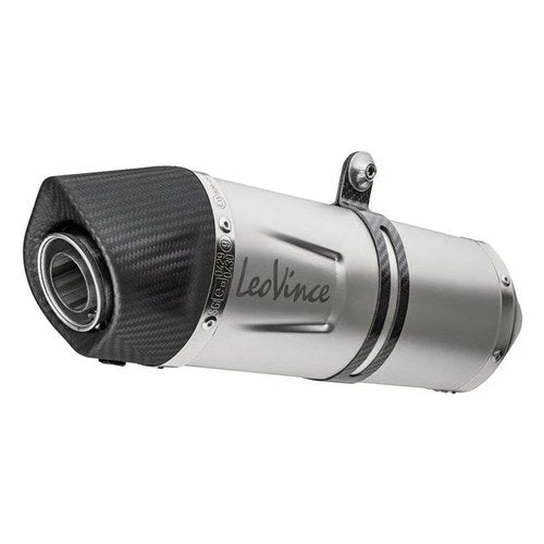 Leo Vince LV One Evo Slip-On Muffler Stainless/Carbon Moto-Guzzi V85 TT Travel