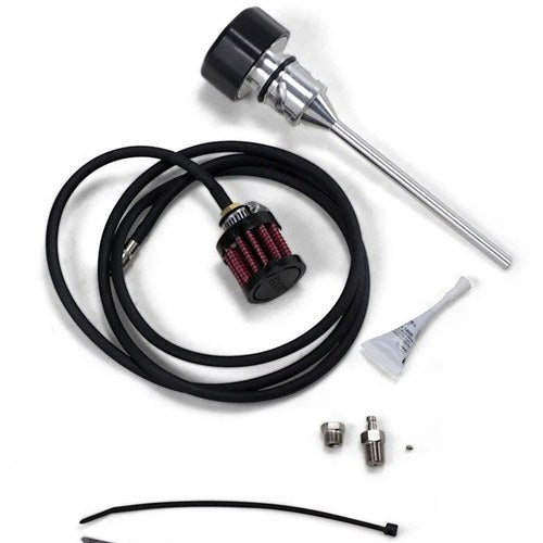 Feuling Vented Oil Dipstick Black #3086 Harley Davidson