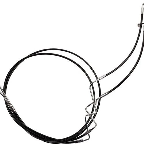 Magnum XR Lower Brake Line Black/Chrome Harley Davidson Flhrxs Road King Special