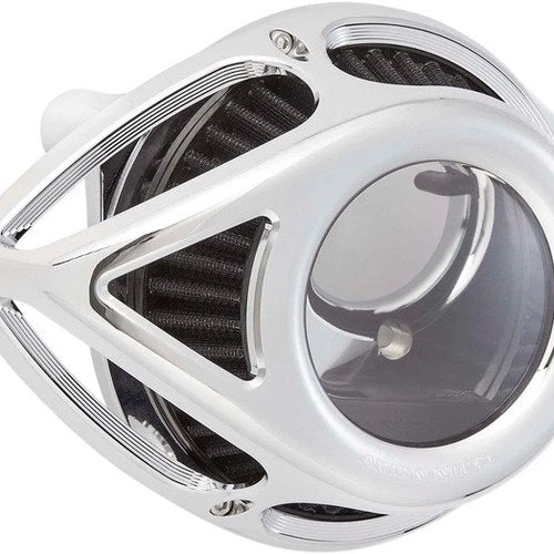 Arlen Ness Clear Tear Air Cleaner Kit Chrome #600-243 Harley Davidson